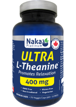 Naka Ultra L-theanine 400mg 75 veg caps