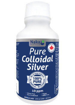 Naka Colloidal Silver 10ppm 250ml