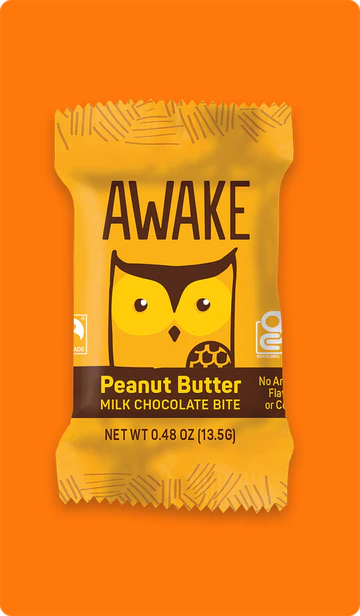 Awake Caffeinated Peanut butter Chocolate 13.5g