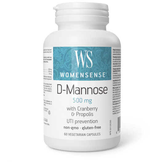 Womensense D-Mannose 500mg 60 Cap