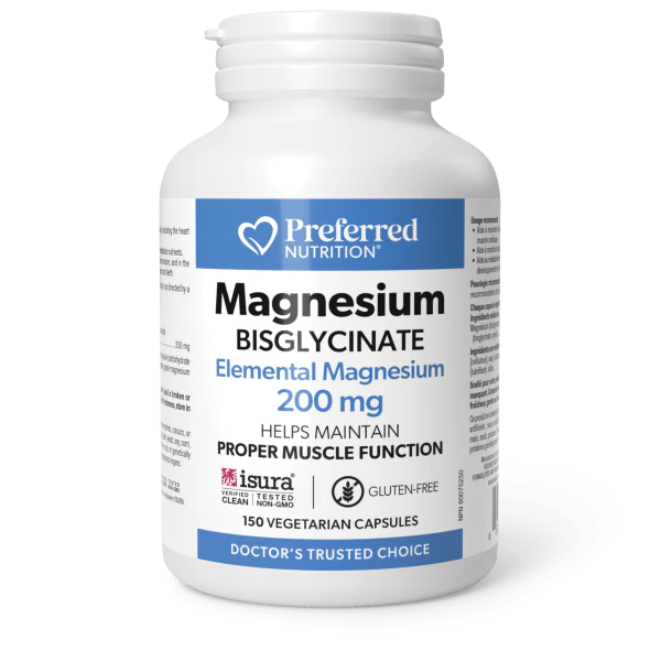 Preferred Nutrition Magnesium Bisglycinate 300vcaps