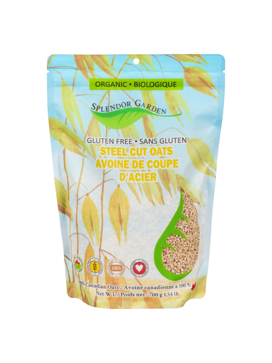Splendor Garden Organic Steel Cut Oats 700g