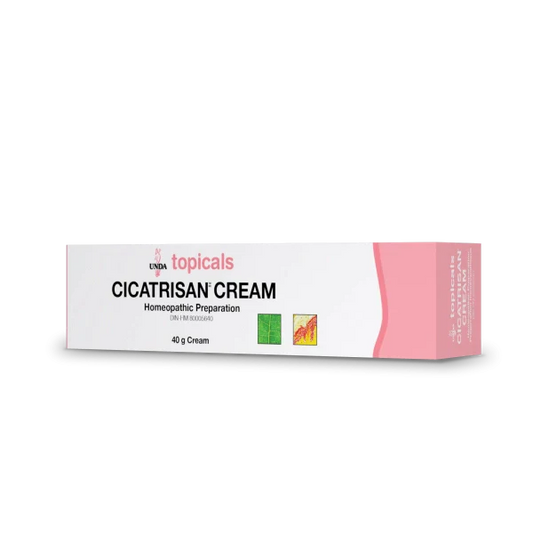 UNDA Topicals Cicatrisan Homeopathic Cream 40g