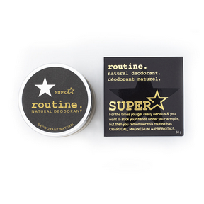 Routine SUPERSTAR (magnesium & charcoal) Deodorant 58g