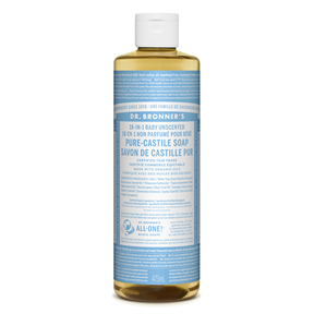 Dr. Bronner's Baby Unscented Castile Liquid 473ml