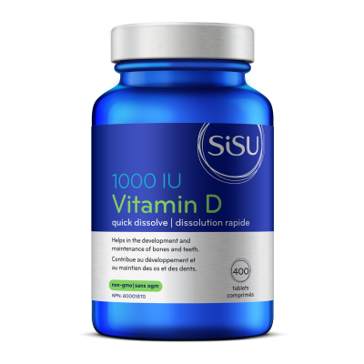 Sisu Vitamin D 1000IU 400 Tabs