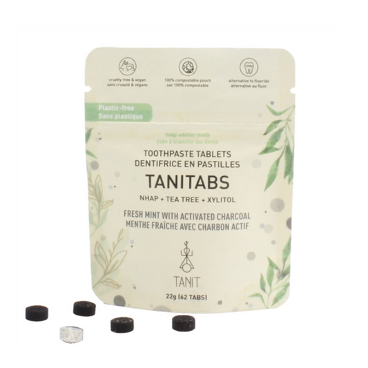 Tanitabs Tooth Paste Mint + Activated Charcoal + Hydroxyapatite