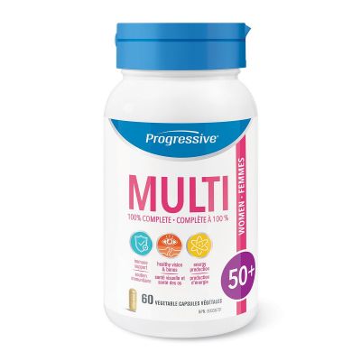 Progressive Multi Vitamin Women 50+ 60 Veggie Caps