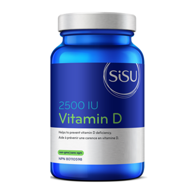Sisu Vitamin D 2500IU 180 Tabs