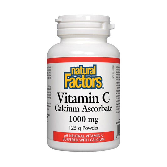 Natural Factors Vitamin C Calcium Ascorbate 1000mg 125g