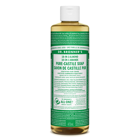 Dr.  Bronner's Almond Pure-Castile Liquid Soap 473ml