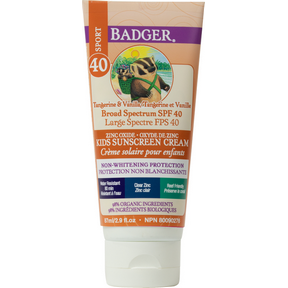 Badger SPF 40 Kids Clear Zinc Sunscreen