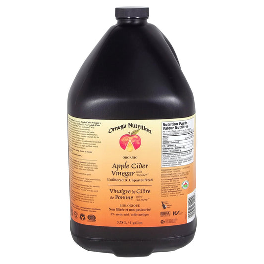 Omega Nutrition Apple Cider Vinegar 3.78L