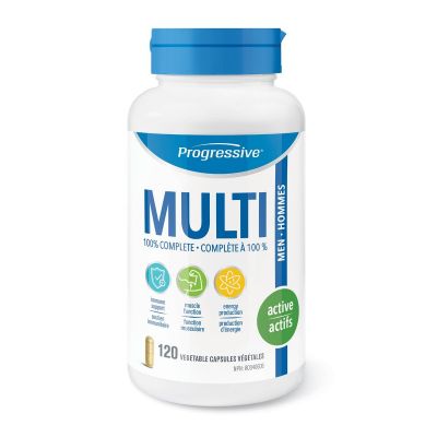 Progressive Multi Vitamin Active Men 120 Veggie Caps