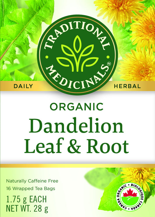Traditional Medicinals Organic Dandelion Leaf & Root 16 Tea Bags
