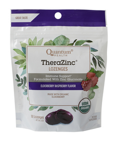 Quantum Organic TheraZinc Elderberry Lozenge