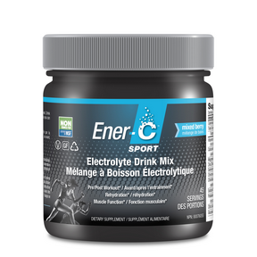Ener-C Sport Electrolyte Drink Mix- Mixed Berry 45 Servings