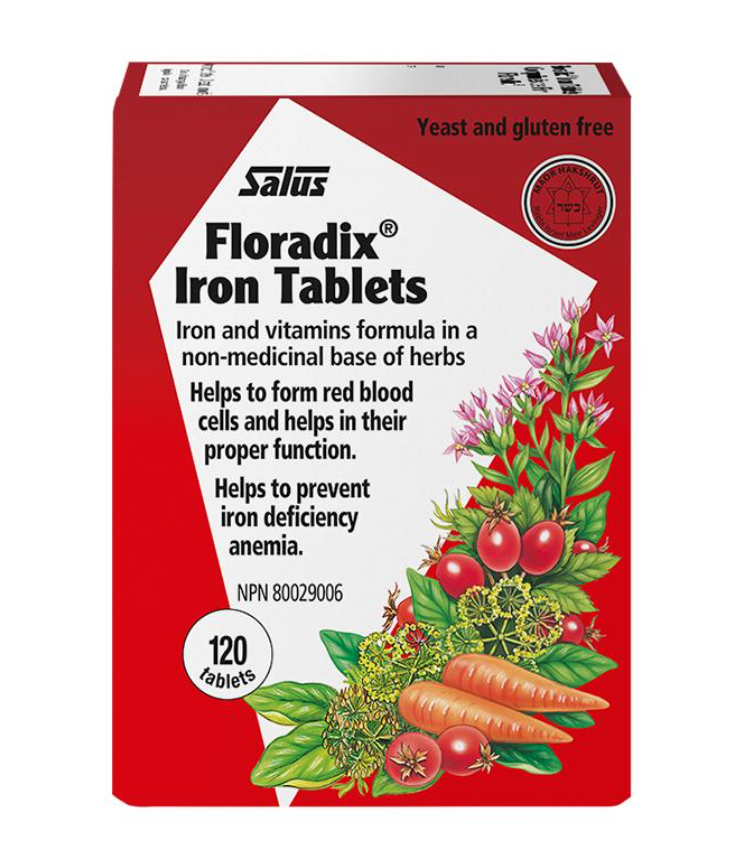 Floradix Iron 120 Tablets