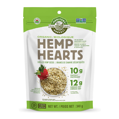 Manitoba Harvest Organic Hemp Hearts 340g