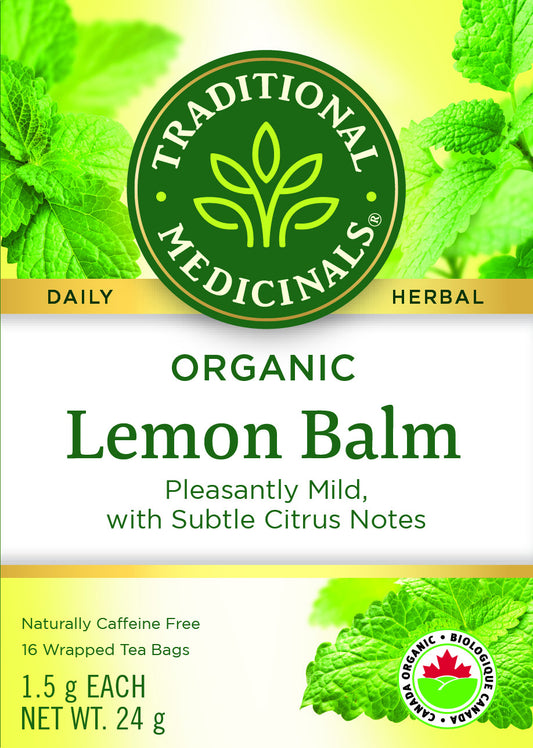 Traditional Medicinals Organic Lemon Balm 16 Tea Bags