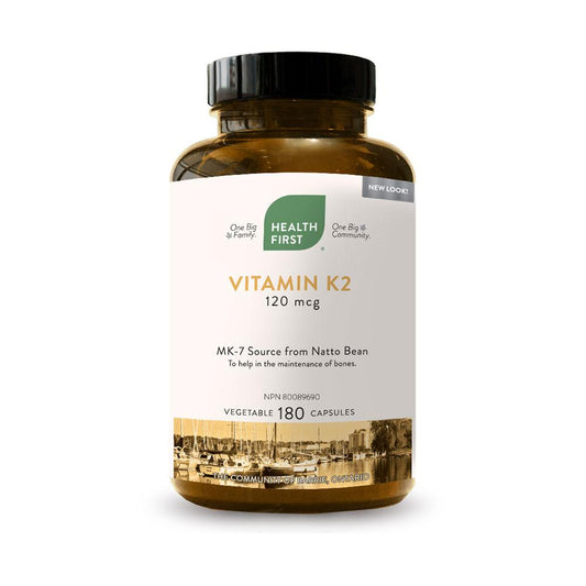 Health First Vitamin K2 180 Capsules