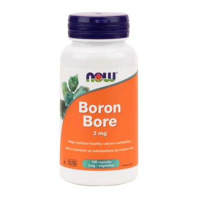 Now Boron 3mg 100 Veg Capsules