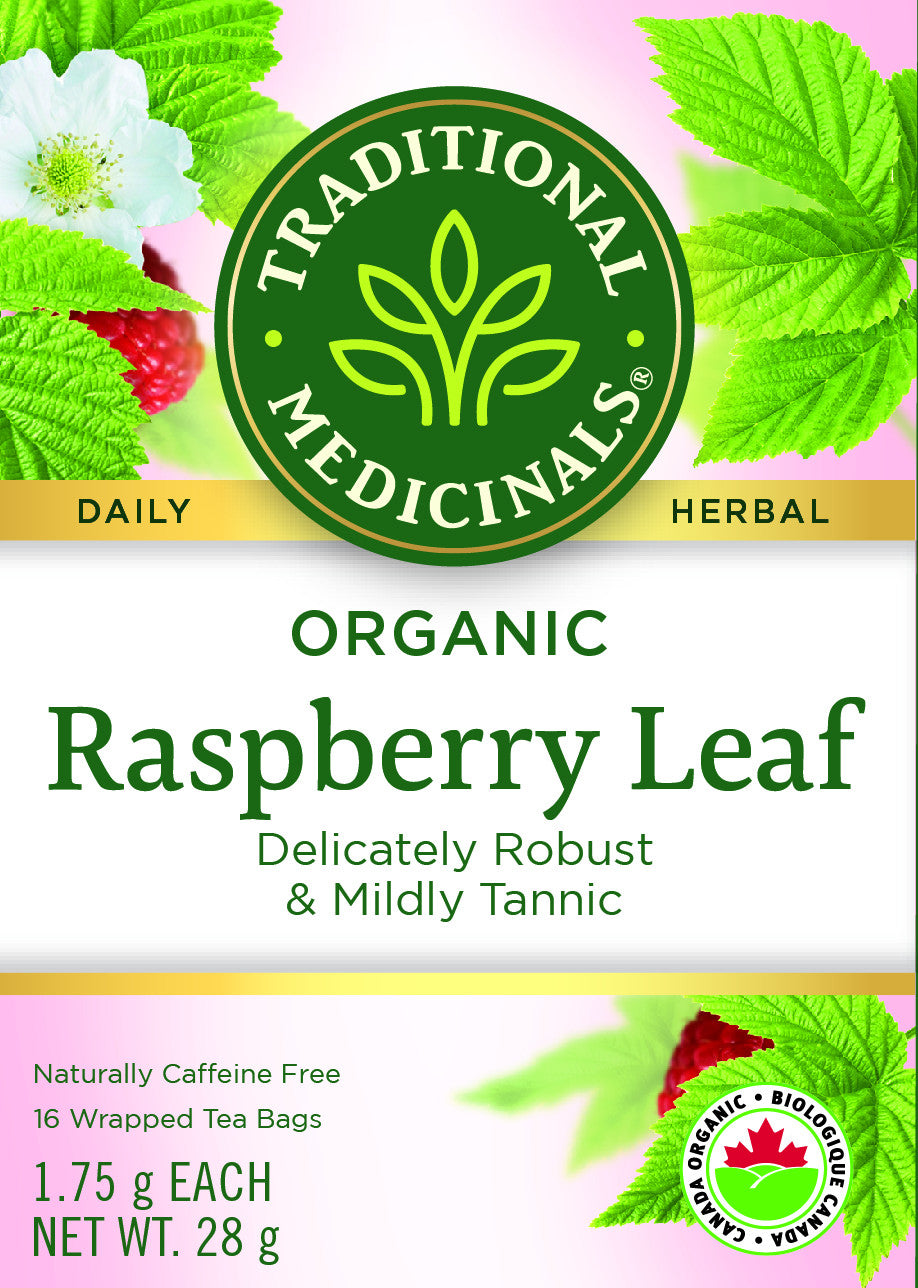 Traditional Medicinals Organic Raspberry Leaf 16 Tea Bags