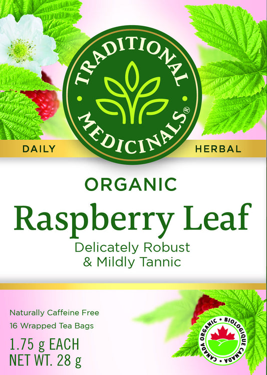 Traditional Medicinals Organic Raspberry Leaf 16 Tea Bags