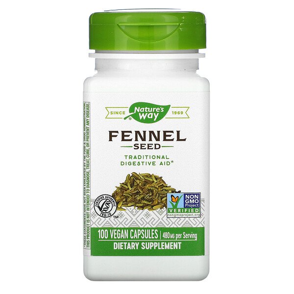 Nature's Way Fennel 100 Capsules