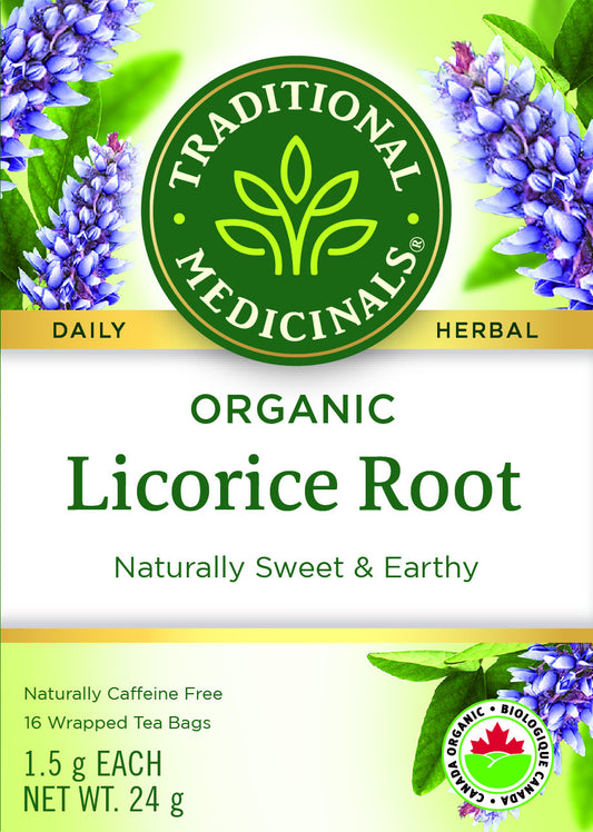 Traditional Medicinals Organic Licorice Root 16 Tea Bags