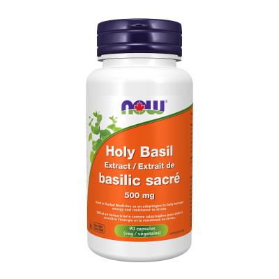 Now Holy Basil Extract 500mg 90 Capsules