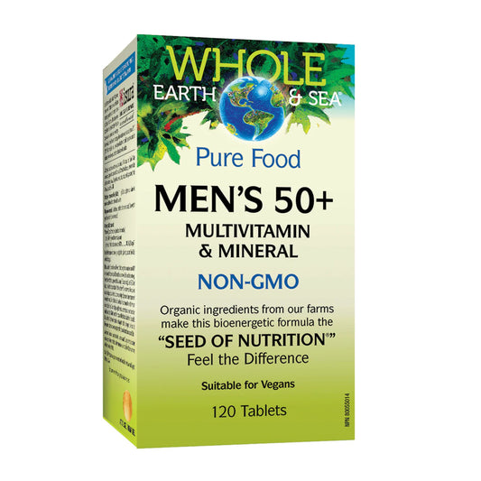 Whole Earth & Sea® Men's 50+ Multivitamin & Mineral 120 Tablets