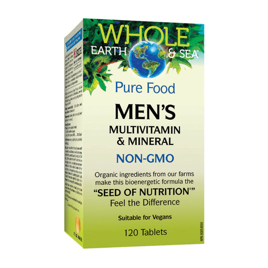 Whole Earth & Sea® Men's Multivitamin & Mineral 120 Tablets