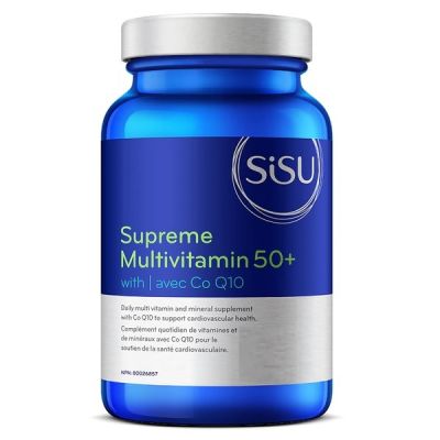Sisu Supreme Multivitamin 50+ 120 Veg Capsules