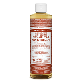 Dr. Bronner's Eucalyptus Pure Castile Liquid Soap 473ml