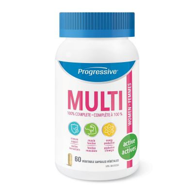 Progressive Multi Vitamin Active Women 60 Veggie Capsules