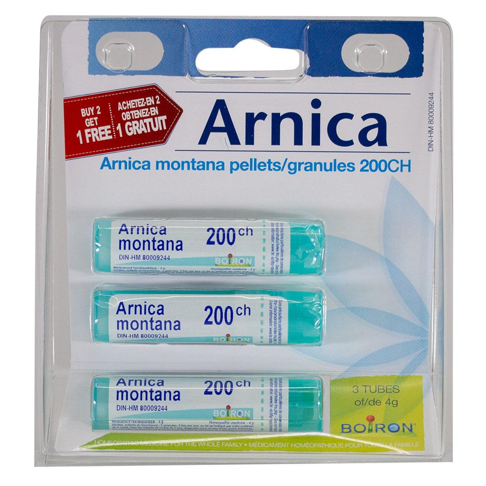 Boiron Arnica Montana 200CH Blister Pack 3 Tubes