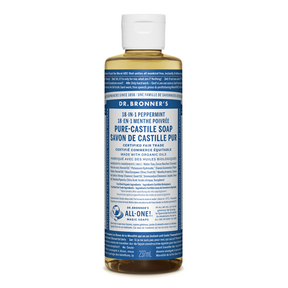 Dr. Bronner's Peppermint Castile Liquid Soap 236ml