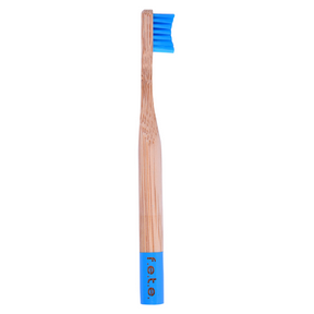 F.E.T.E Child Bamboo Toothbrush Brilliant Blue