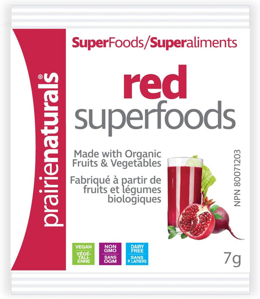 Prairie Naturals Red Super Foods 7g Sachet