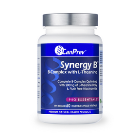 CanPrev Synergy B - Complex L-Theanine 60 Capsules