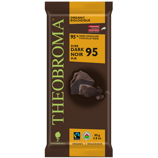 Theobroma 95% Dark Chocolate Bar 80g