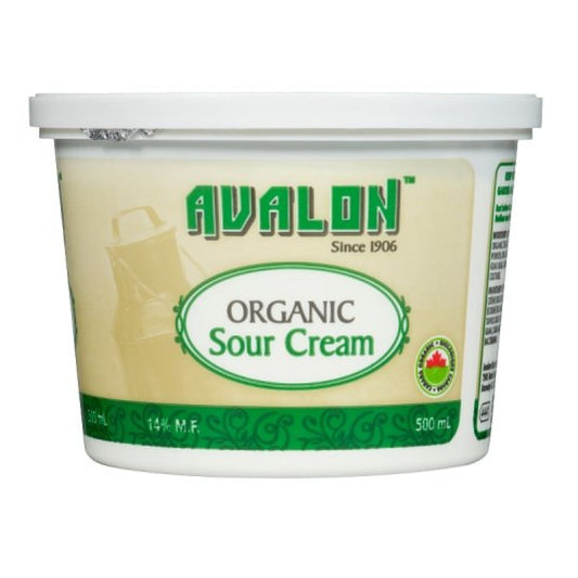 Avalon Organic Sour Cream 500ml Refrigerated