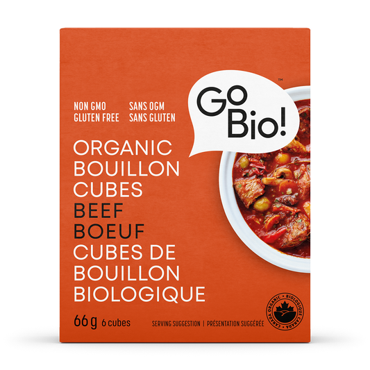 GO BIO Beef Bouillon Cubes (Organic) 66g