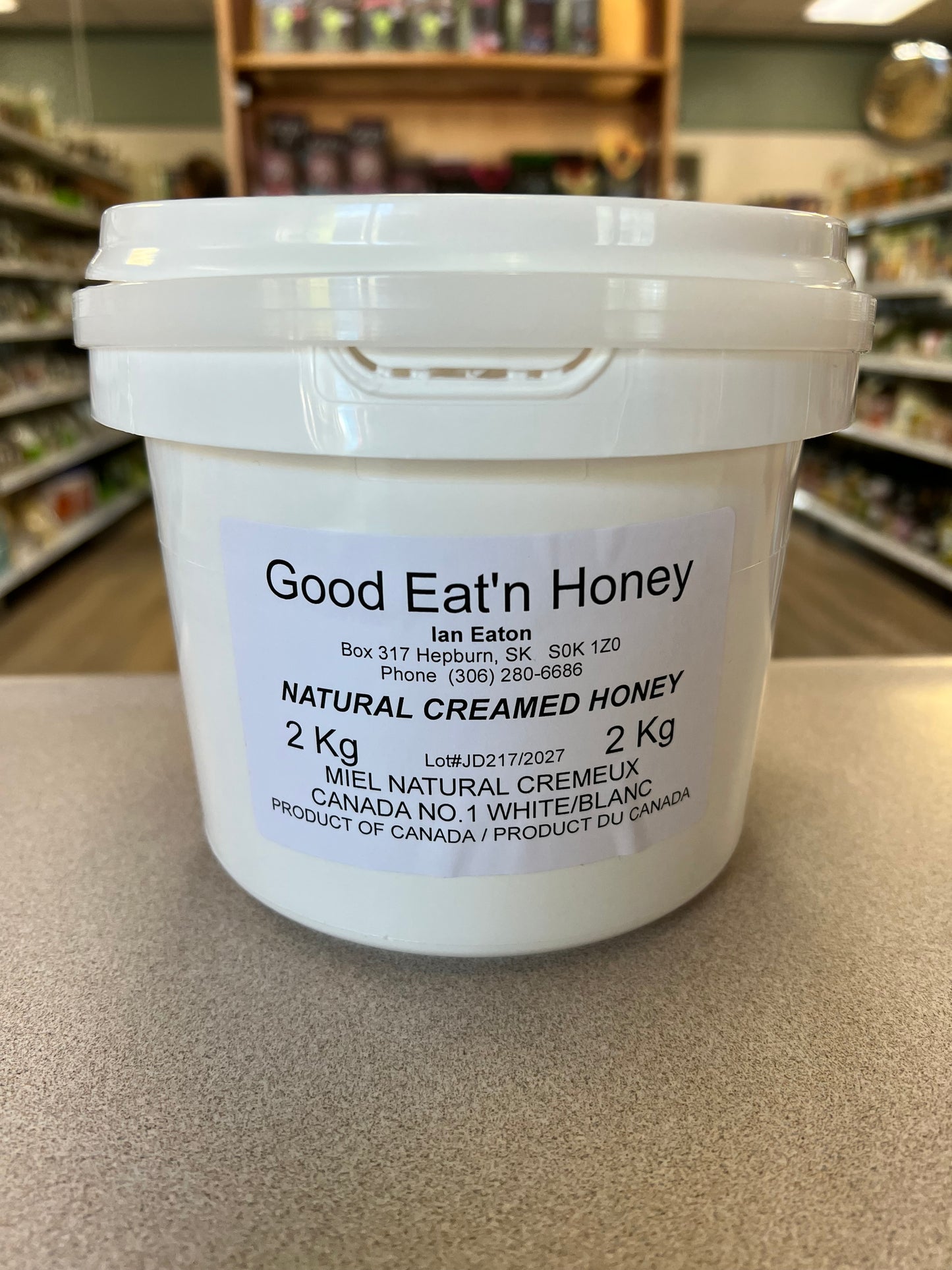 Good Eat'n Honey Pure Canadian Creamed Honey 2kg