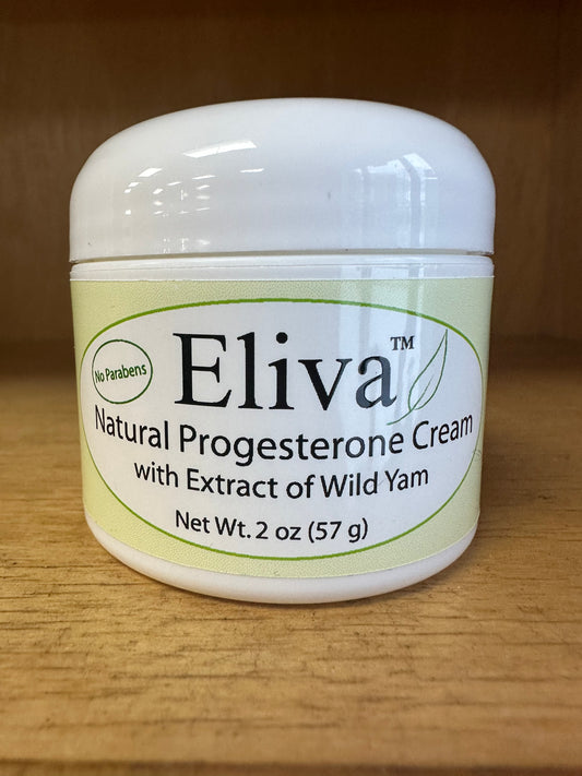 Eliva Natural Progesterone Cream With Extract of Wild Yam 57g