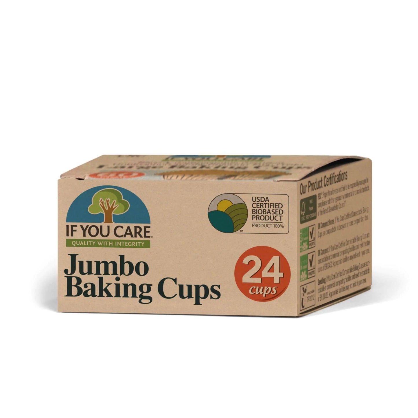 If You Care Jumbo Baking Cups (24)