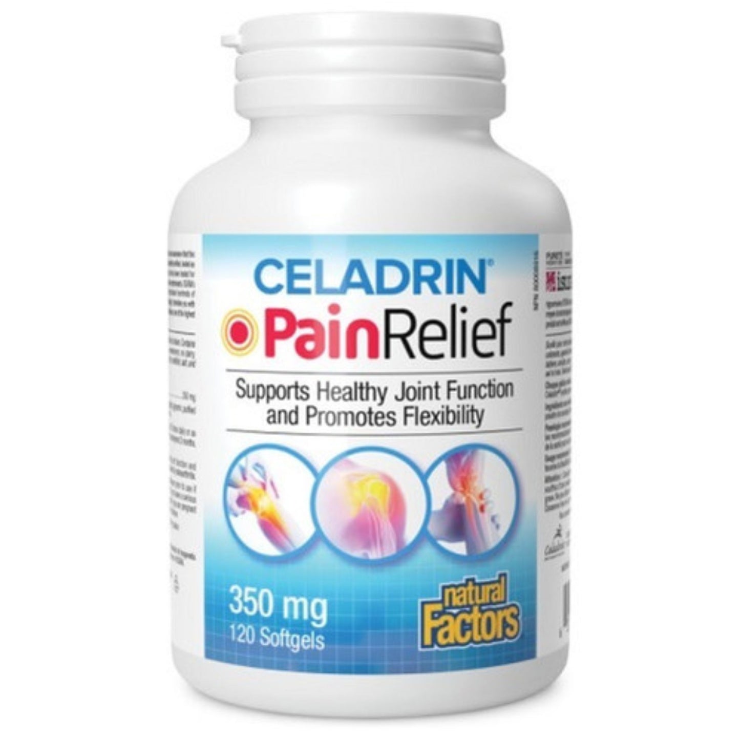 Natural Factors Celadrin Pain Relief 120 Softgels