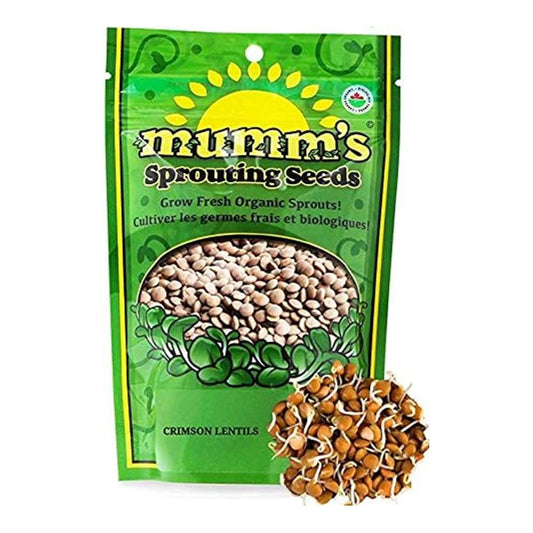 Mumm's Sprouting Seeds Crimson Lentils 125g