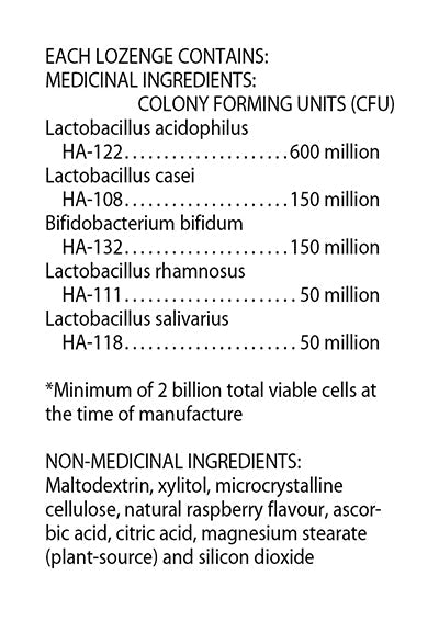 Flora Super 5 Plus Probiotic Lozenges 60
